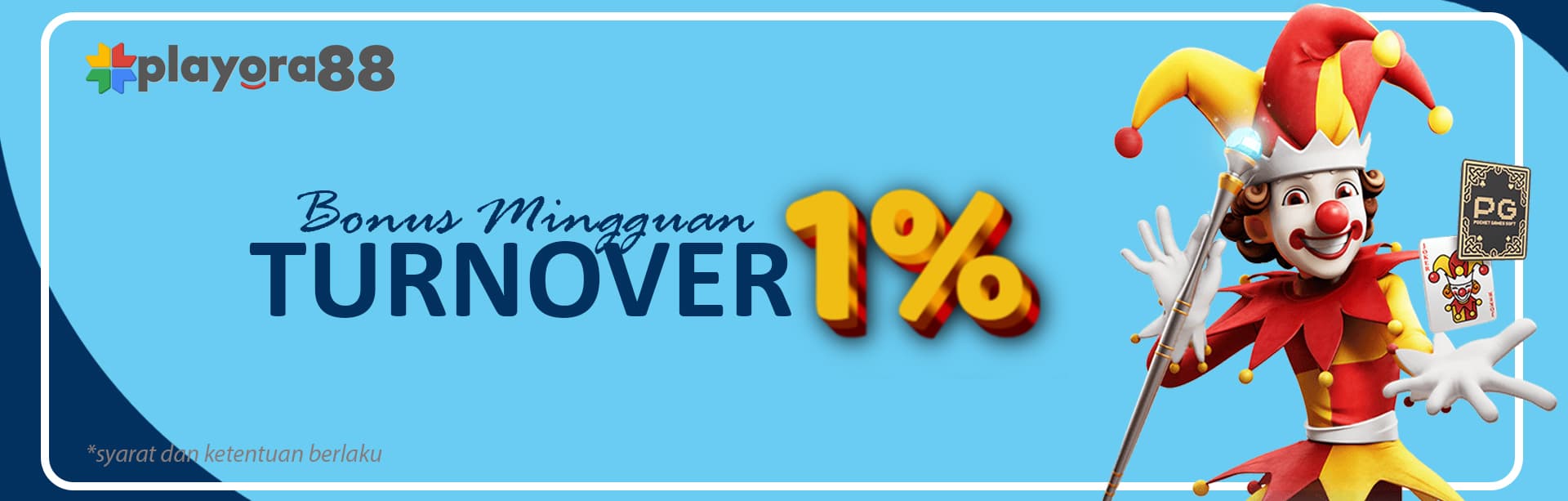 Bonus /Turnover Mingguan 1%